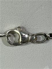 David Yurman Sterling Silver Box Chain Necklace 22